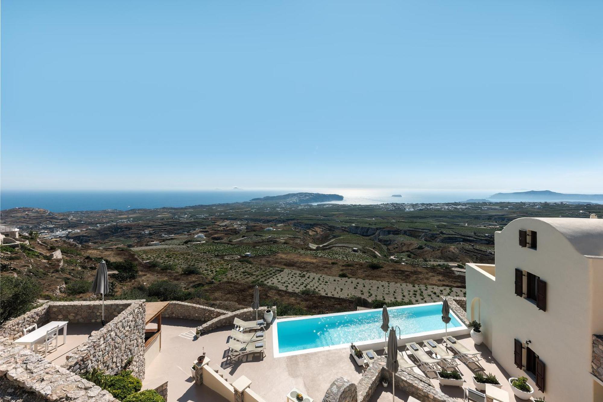 Zatrikion Santorini Villas Pýrgos Eksteriør billede